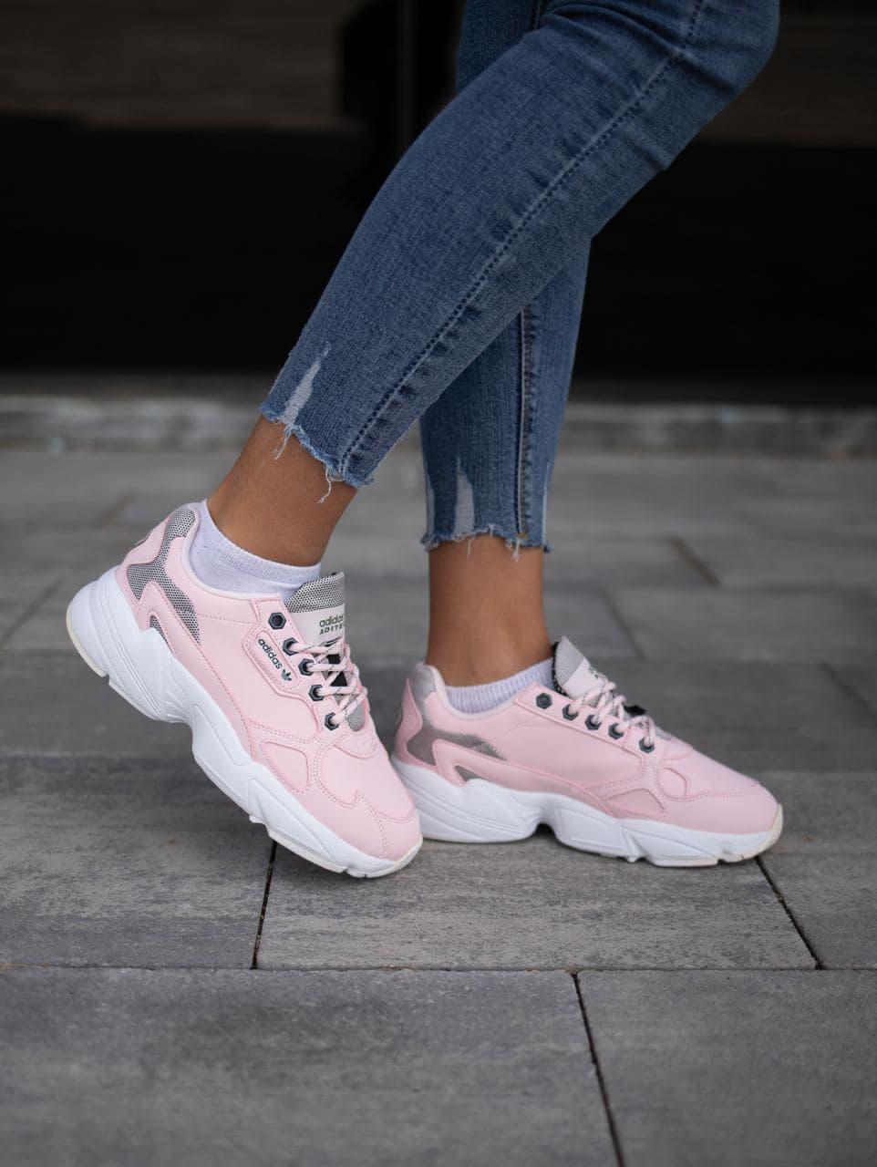 Adidas Falcon Pink White