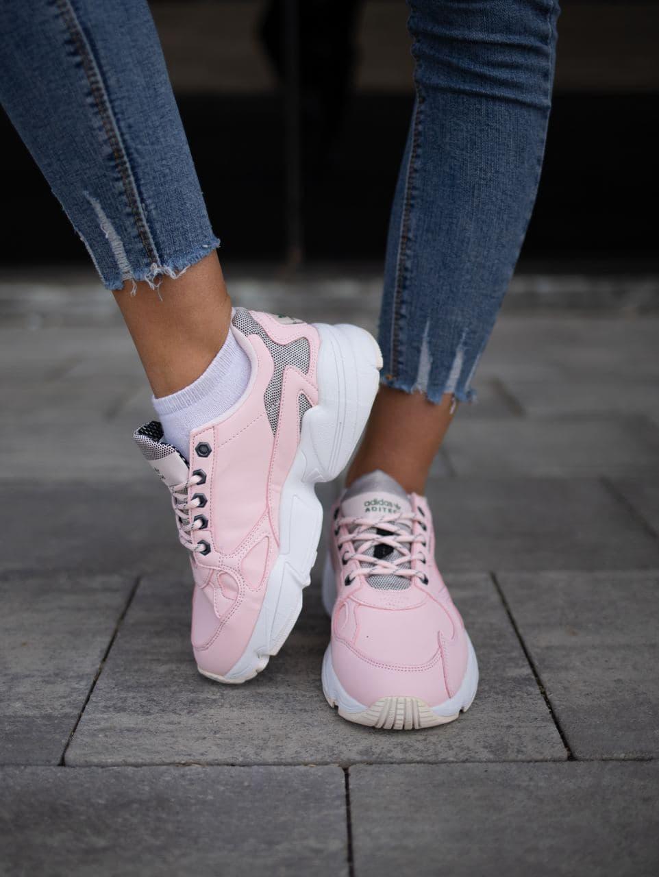 Adidas Falcon Pink White