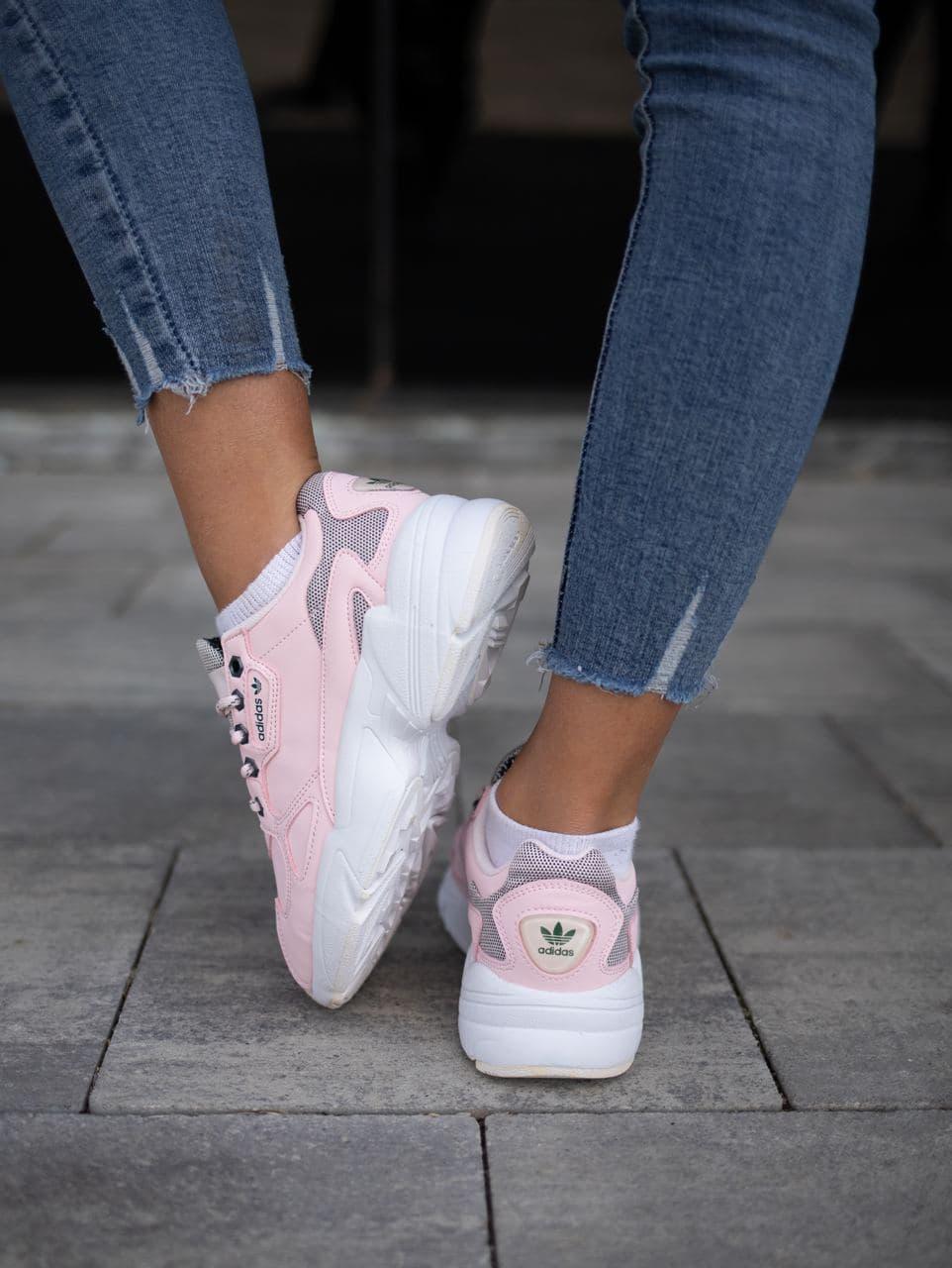 Adidas Falcon Pink White