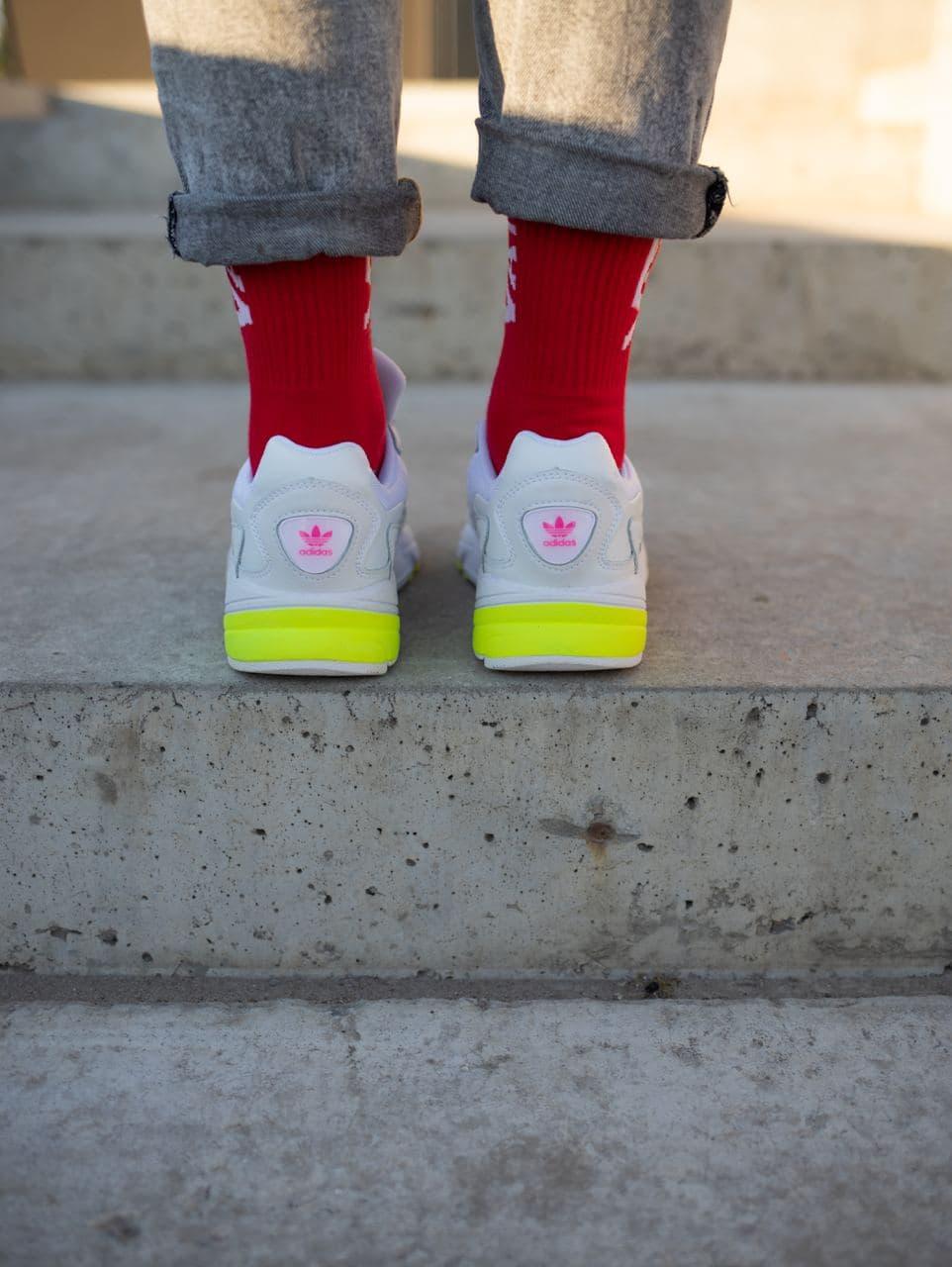Adidas Falcon White Yellow