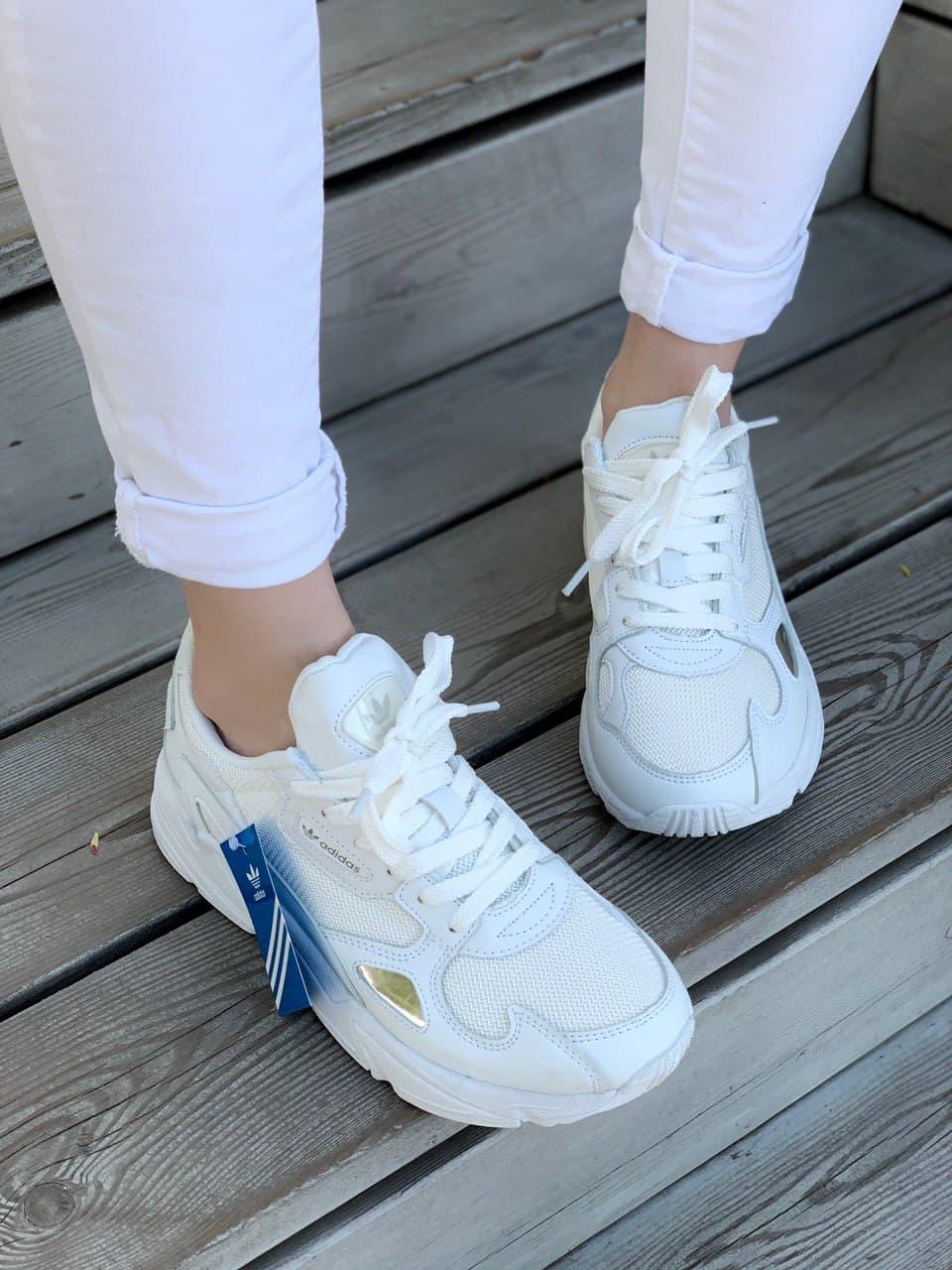 Adidas Flacon White Leather