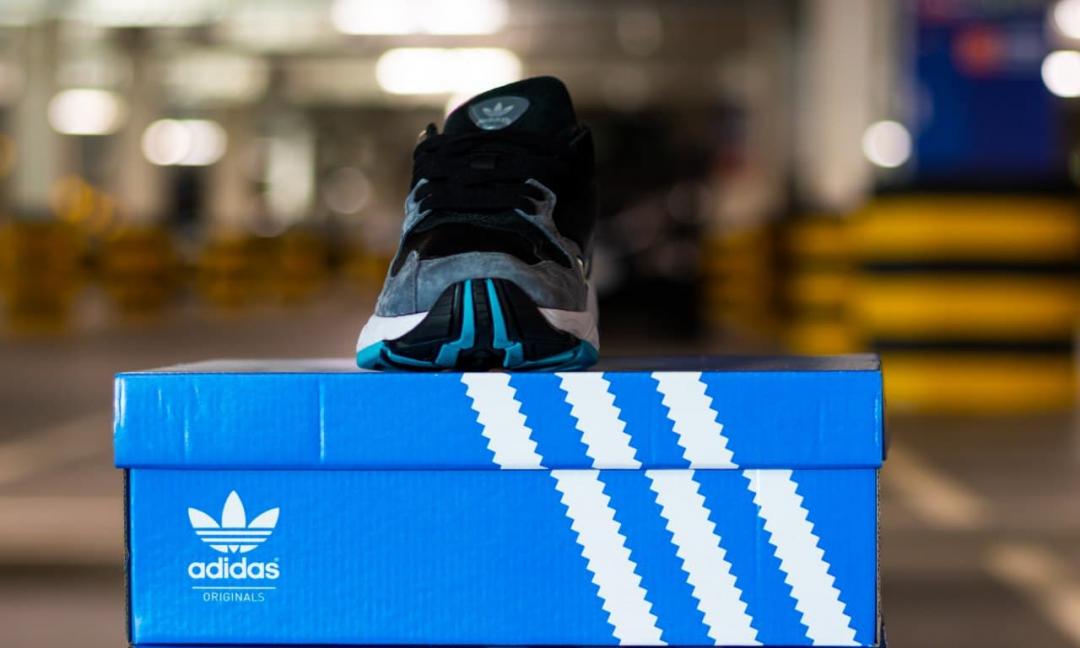 Adidas Flacon Black Blue Grey