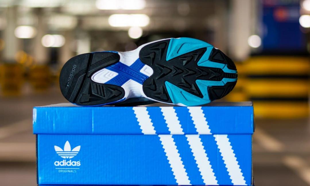 Adidas Flacon Black Blue Grey
