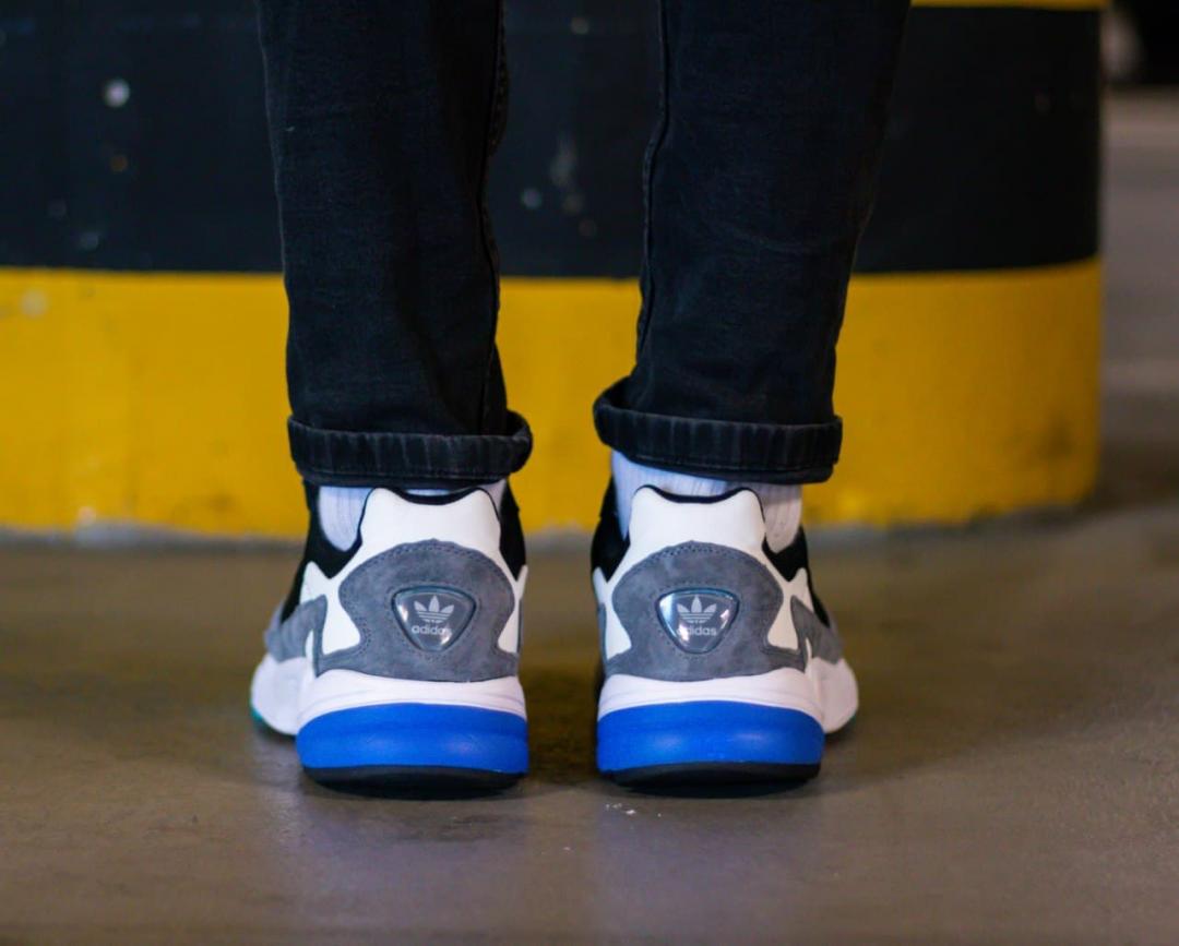 Adidas Flacon Black Blue Grey