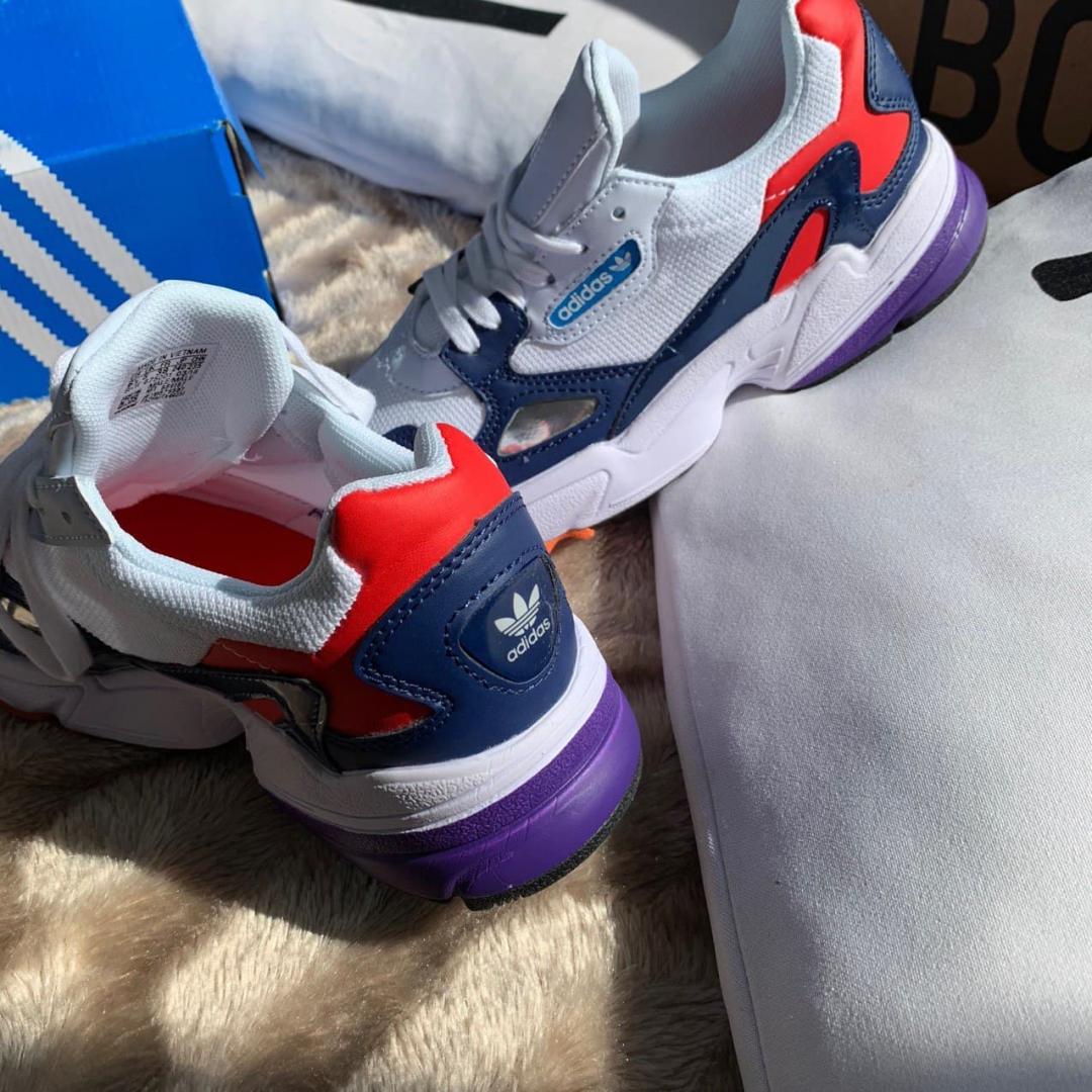 Adidas Flacon White Blue Red