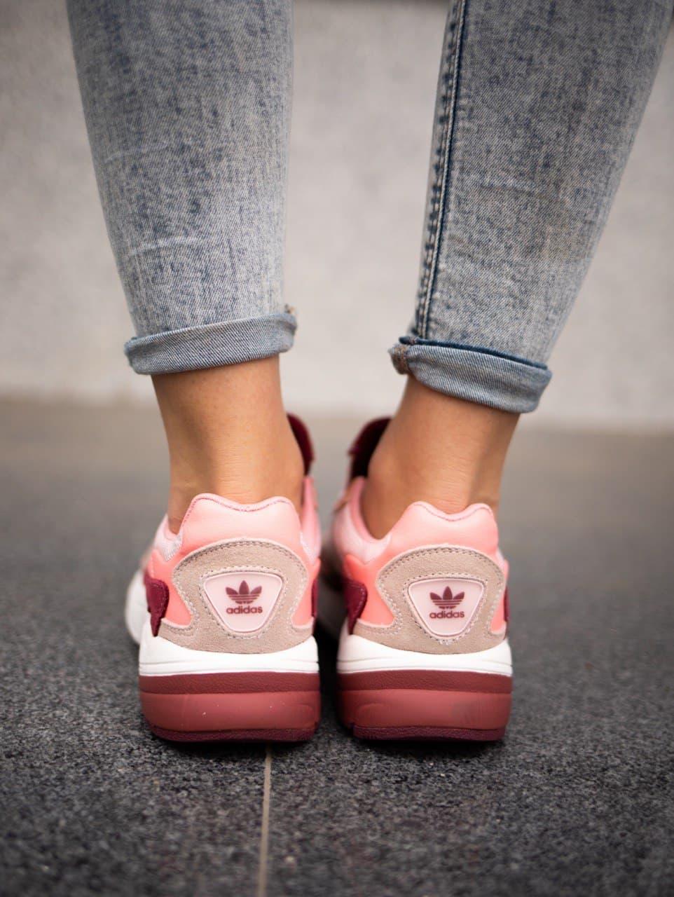 Adidas Falcon Pink Burgundy