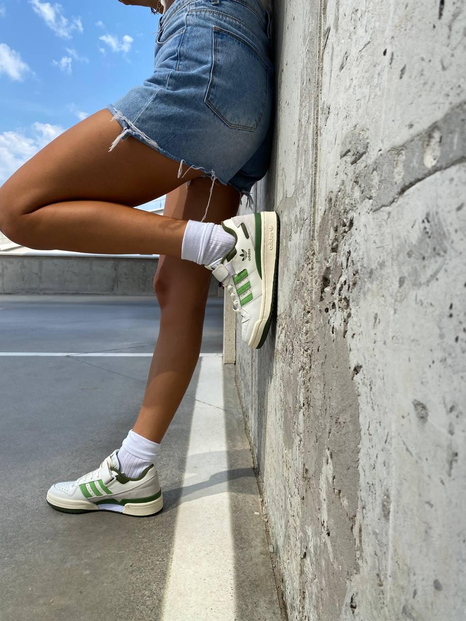 Adidas New Forum White Green