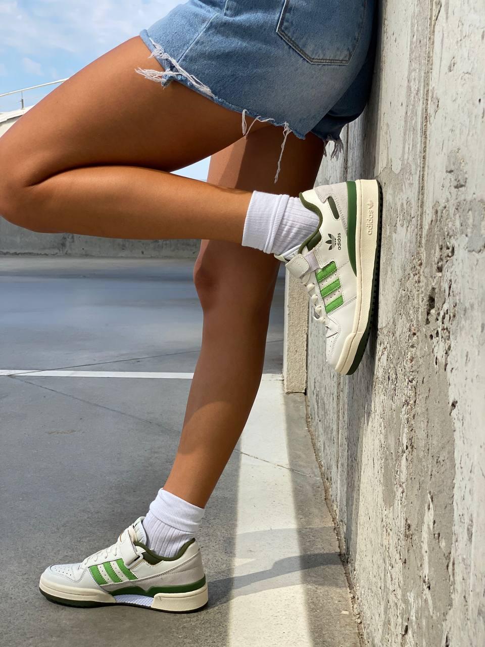 Adidas New Forum White Green