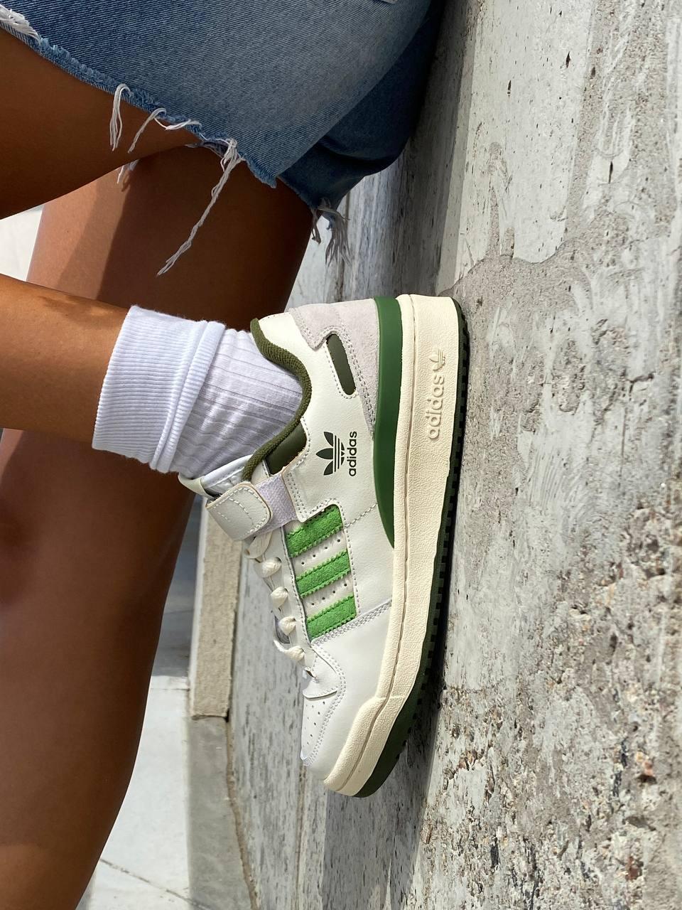 Adidas New Forum White Green