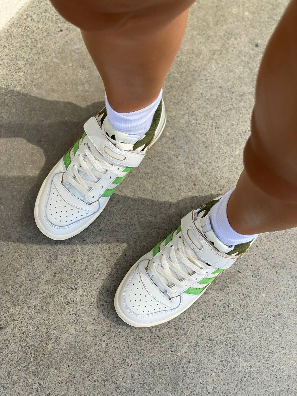 Adidas New Forum White Green