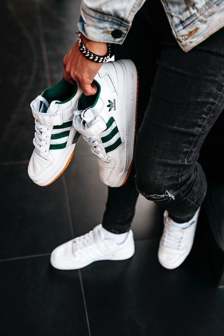 Adidas Forum White Green