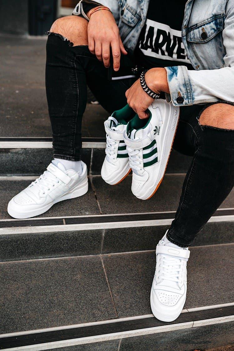 Adidas Forum White Green