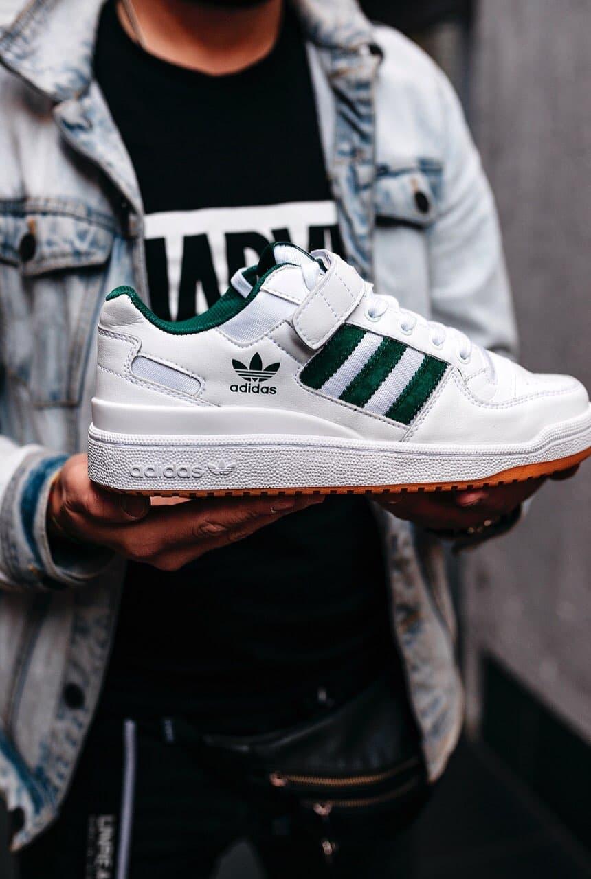 Adidas Forum White Green
