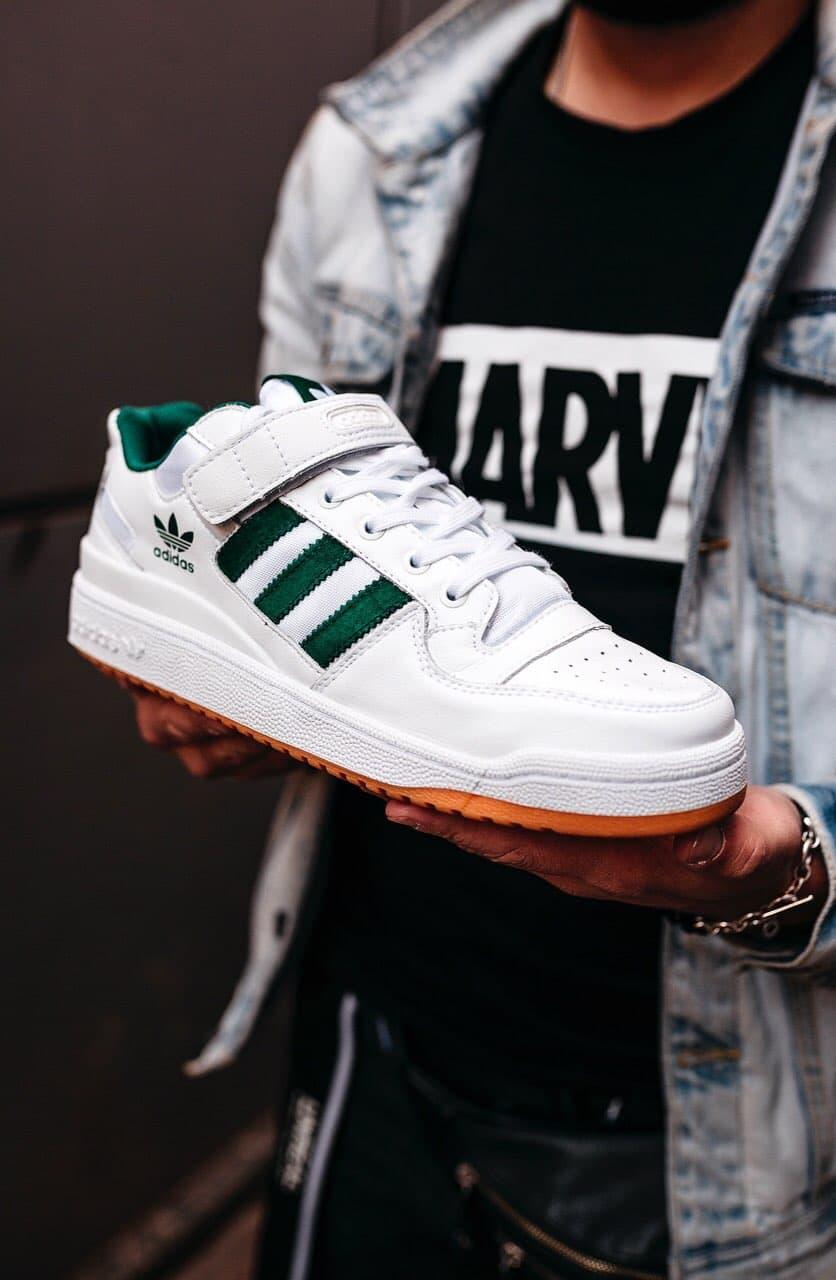 Adidas Forum White Green