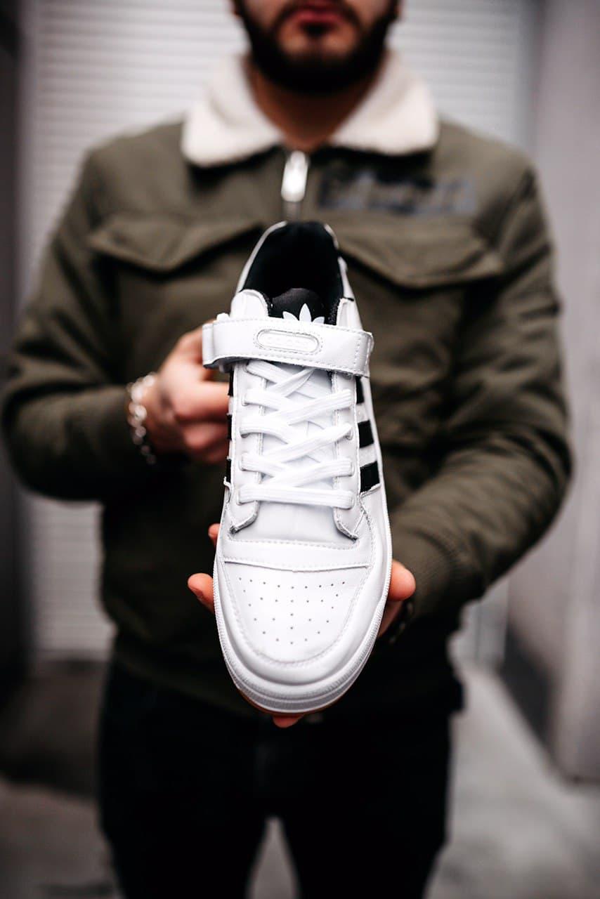 Adidas Forum White Black 1