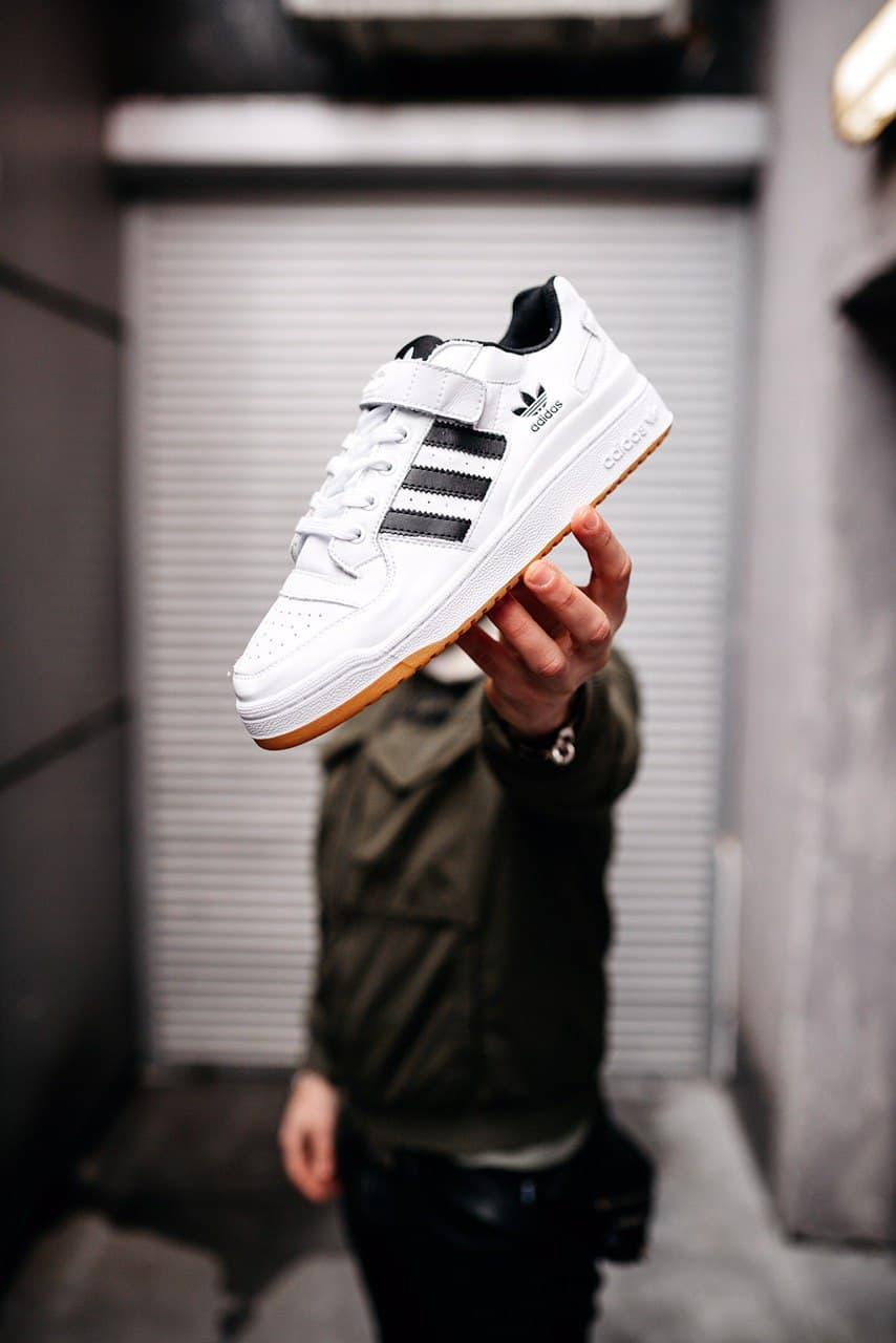 Adidas Forum White Black 1