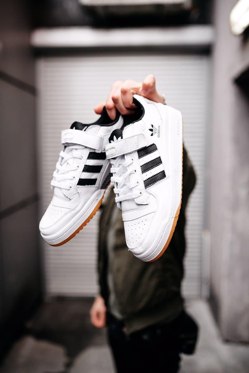 Adidas Forum White Black 1