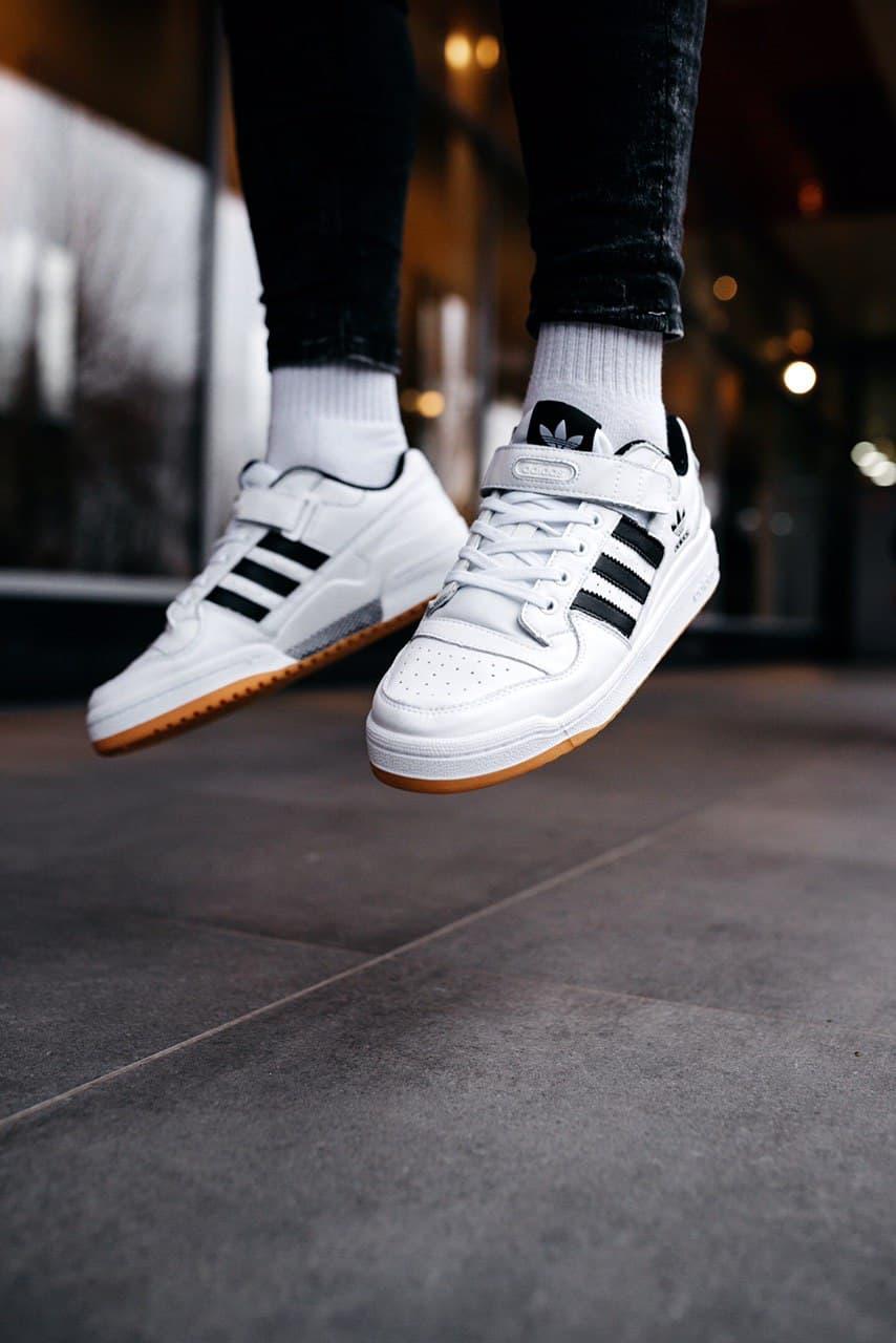 Adidas Forum White Black 1