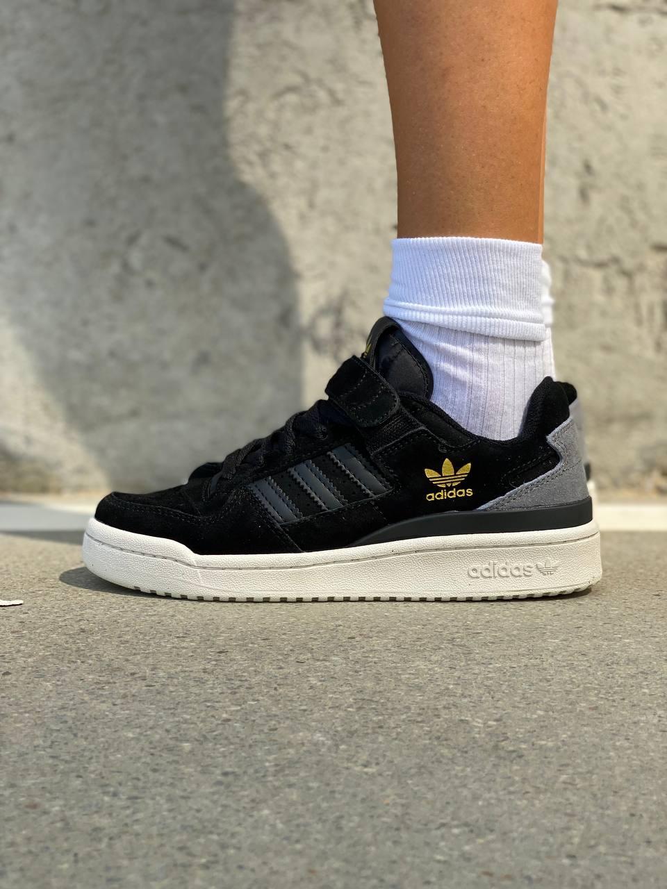 Adidas Forum Black White 2