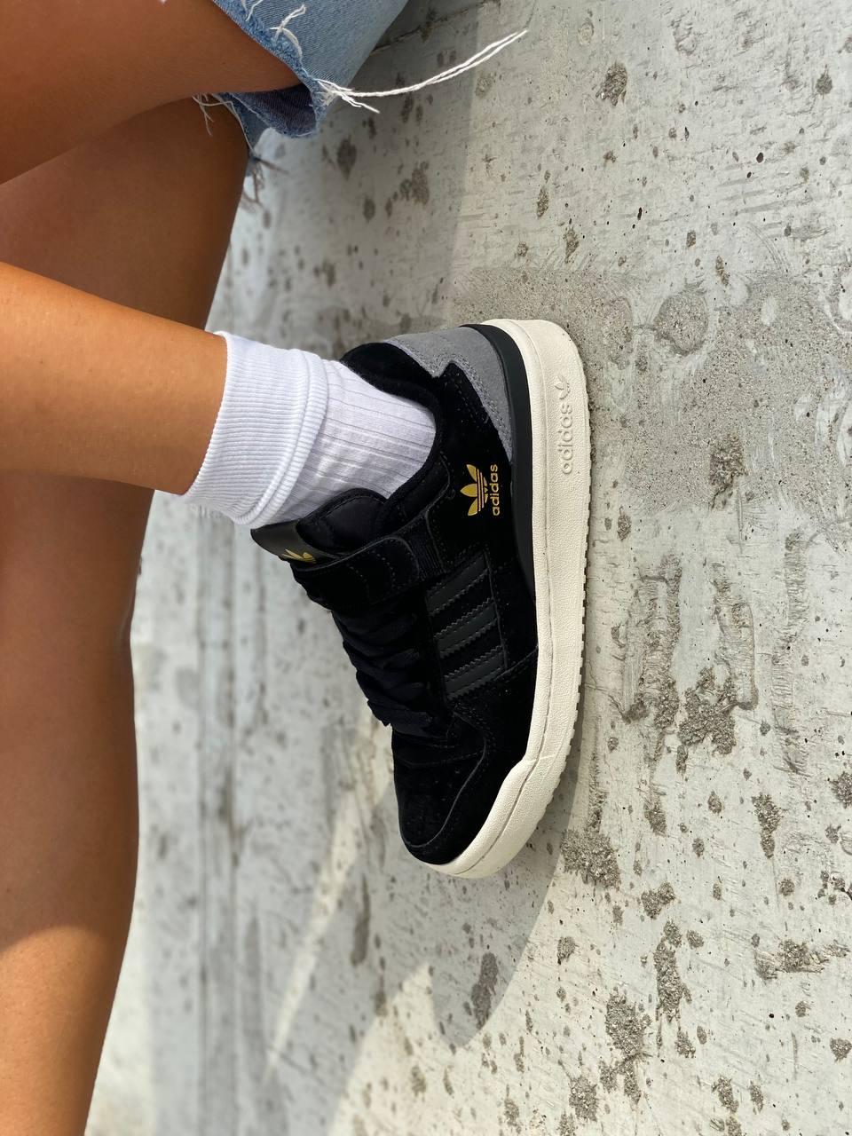 Adidas Forum Black White 2