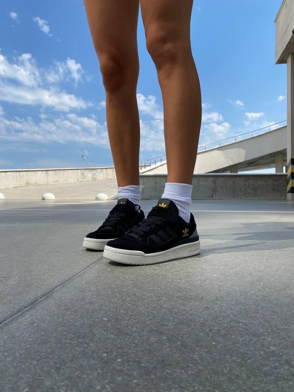Adidas Forum Black White 2