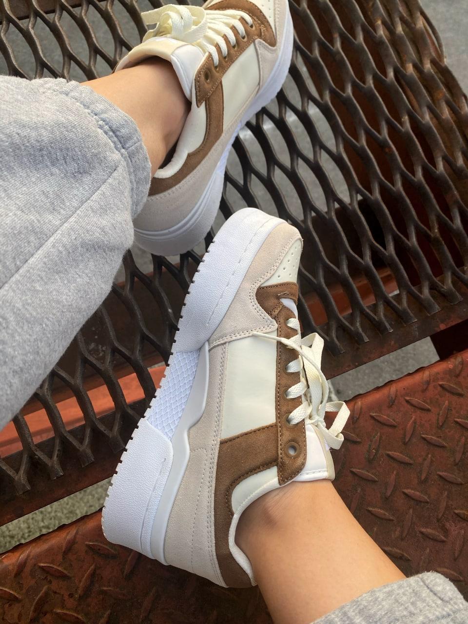 Adidas Forum Bold White Beige Brown