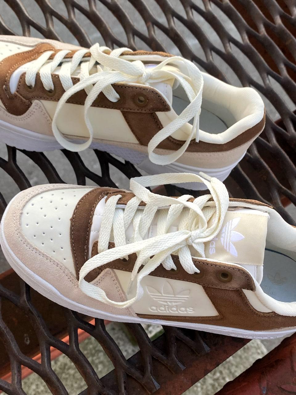 Adidas Forum Bold White Beige Brown