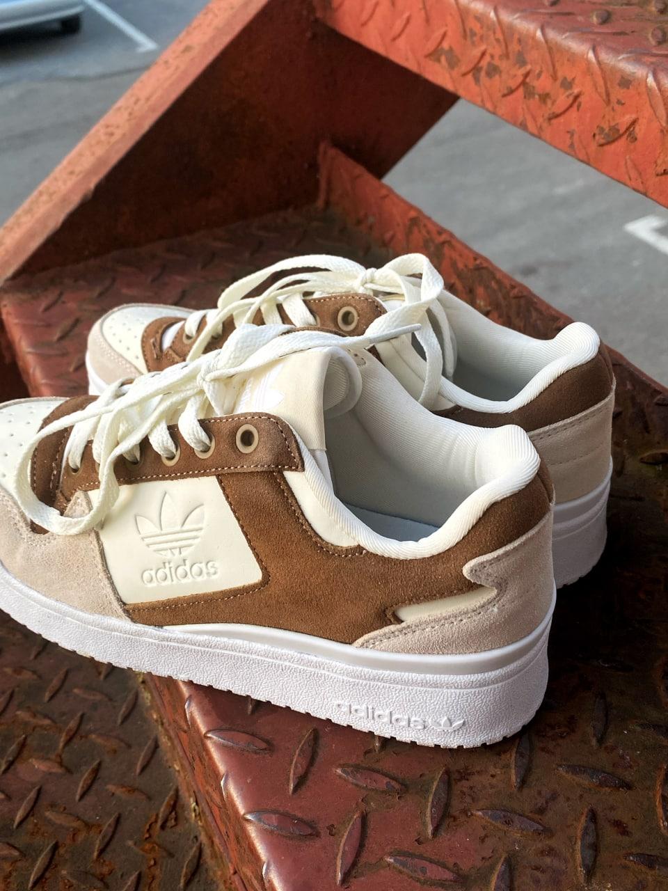 Adidas Forum Bold White Beige Brown