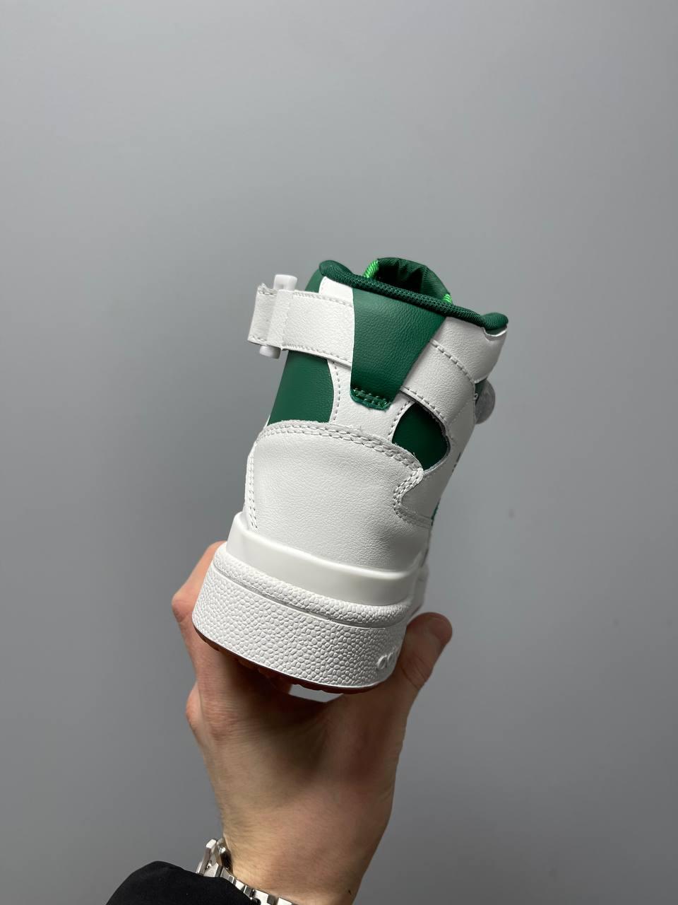 Adidas Forum White Green High