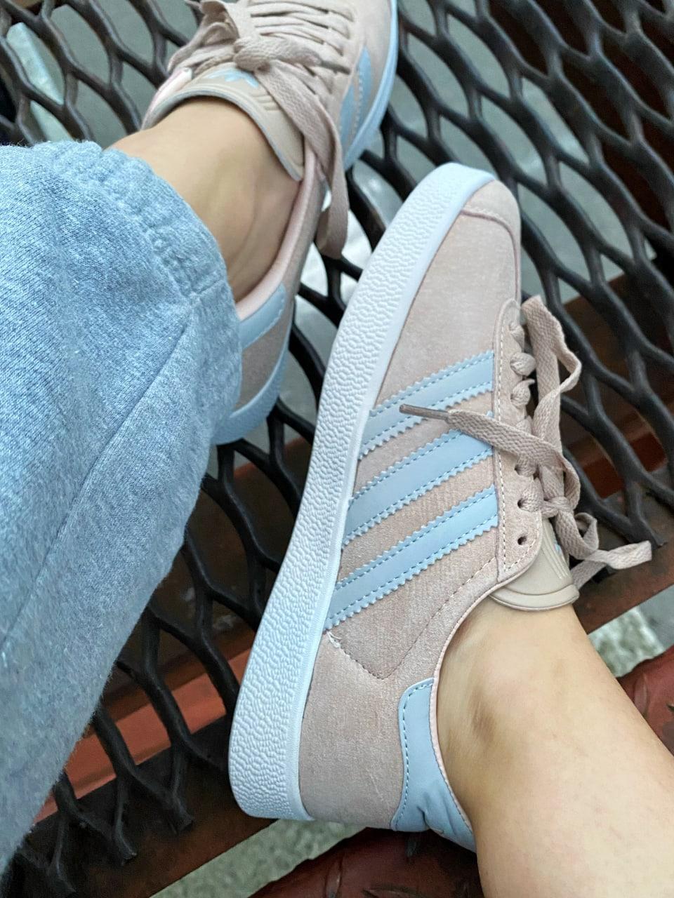Adidas Gazelle Pink Grey