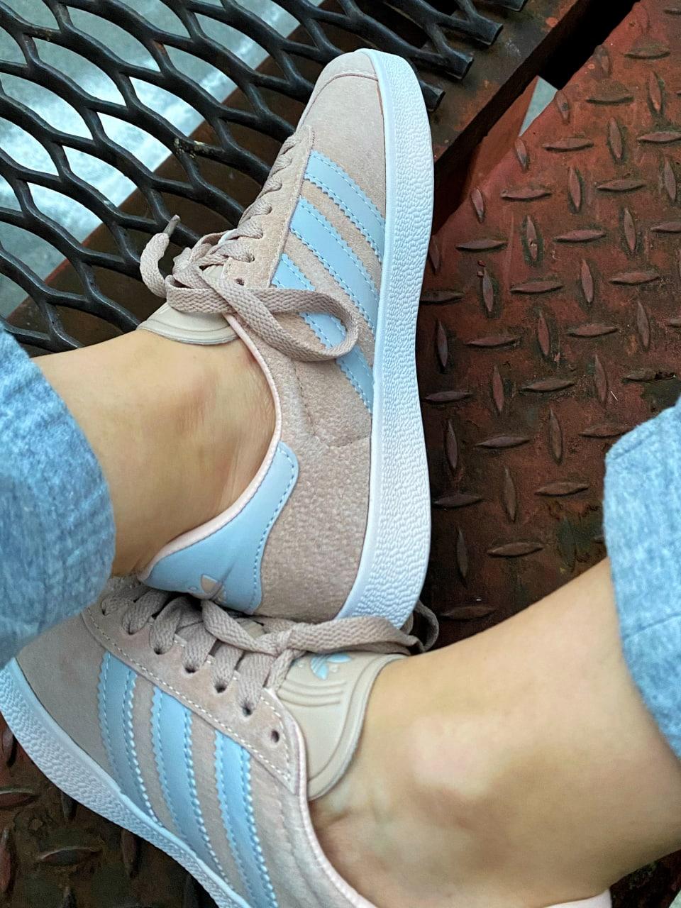 Adidas Gazelle Pink Grey