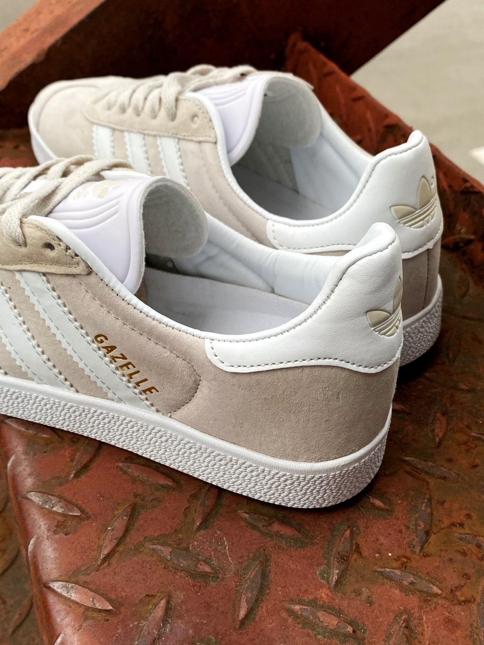 Adidas Gazelle White Grey