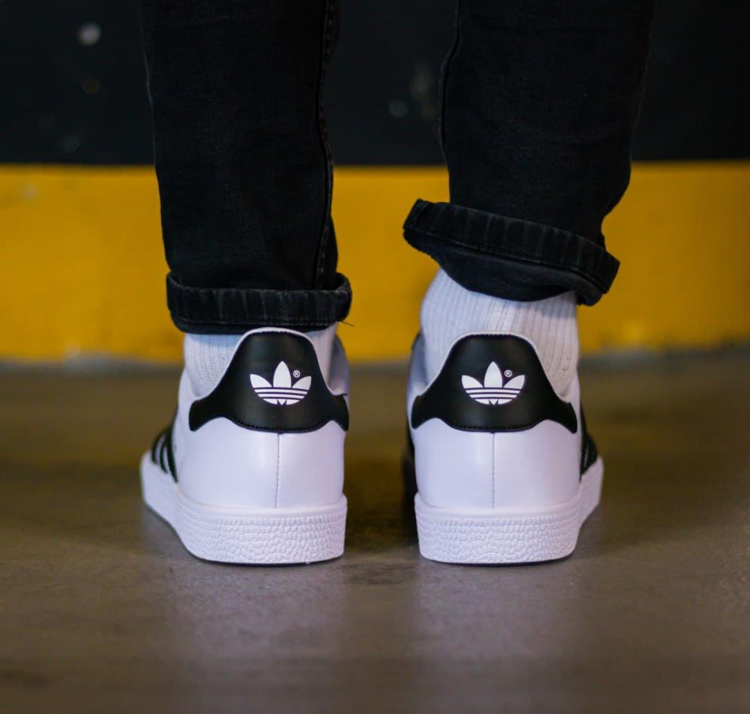 Adidas Gazelle White Black