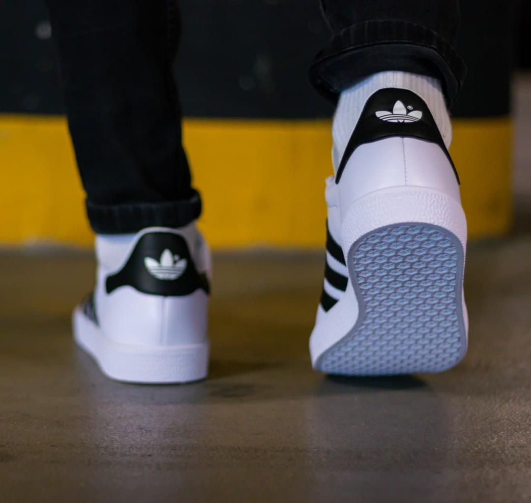 Adidas Gazelle White Black