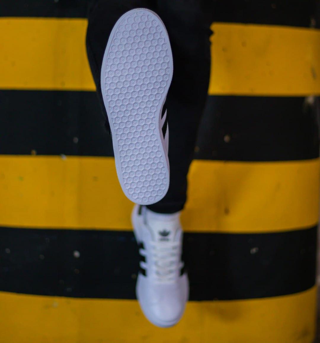 Adidas Gazelle White Black