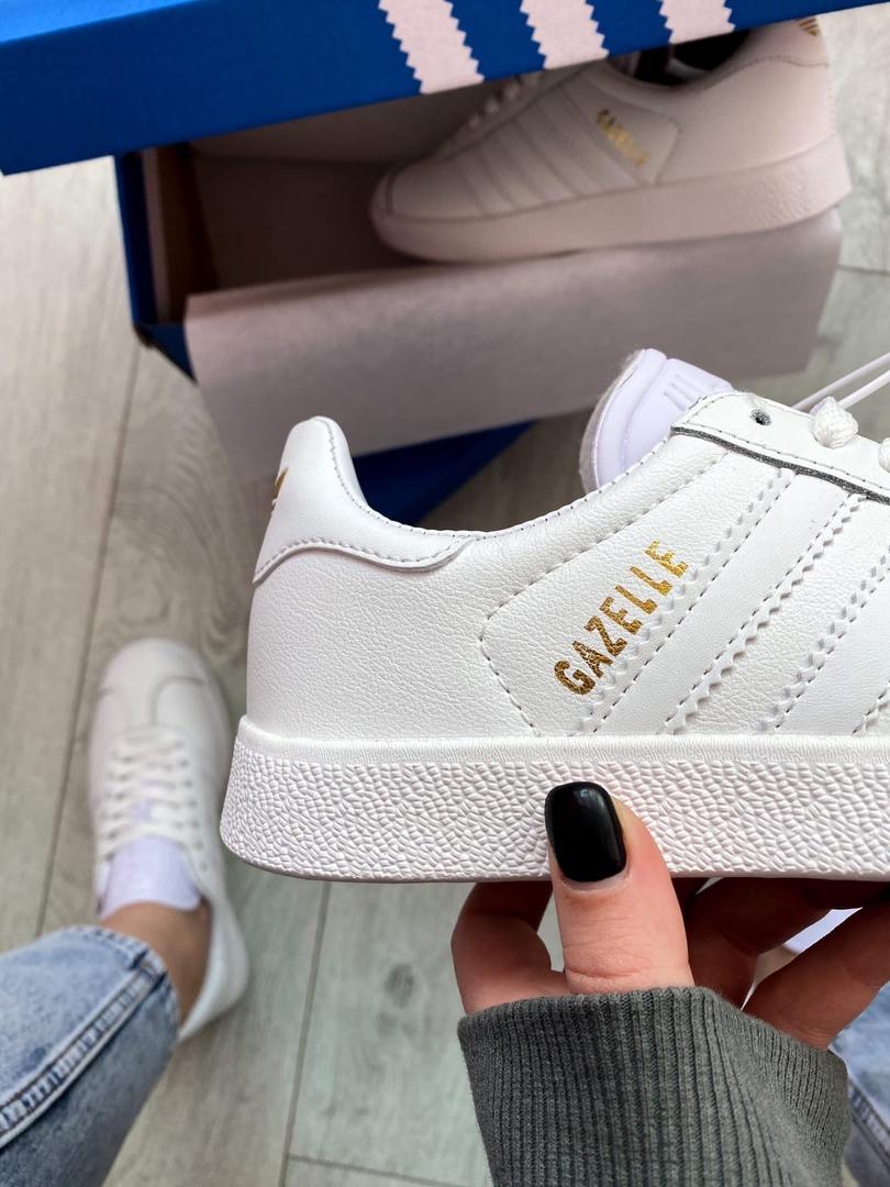 Adidas Gazelle White