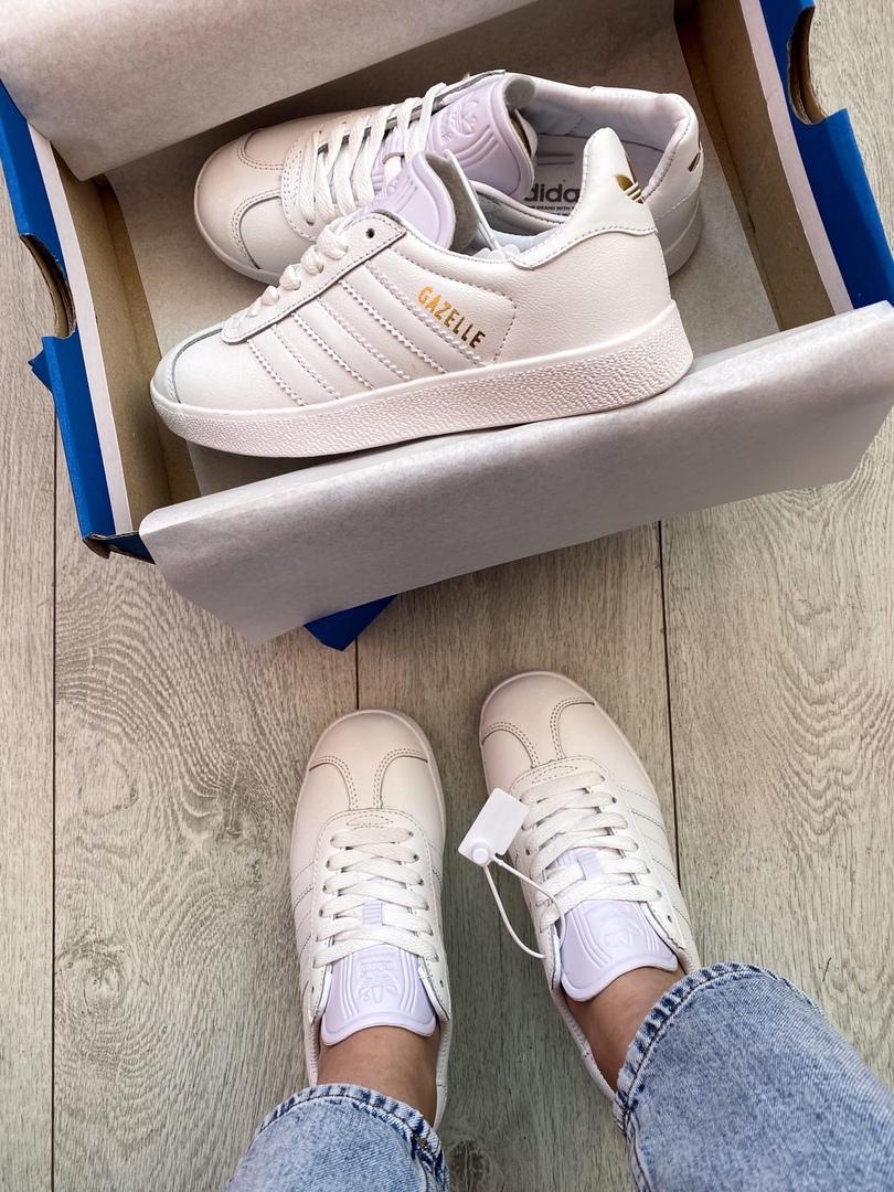 Adidas Gazelle White