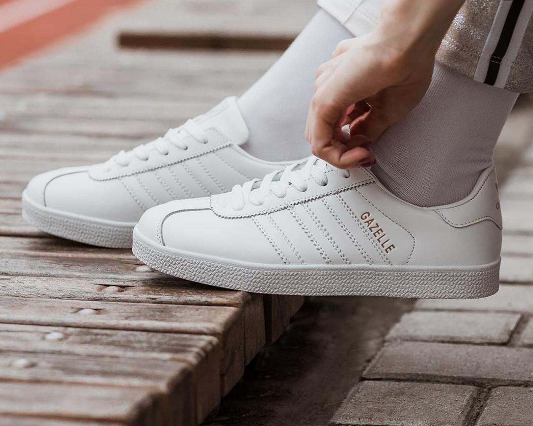 Adidas Gazelle White