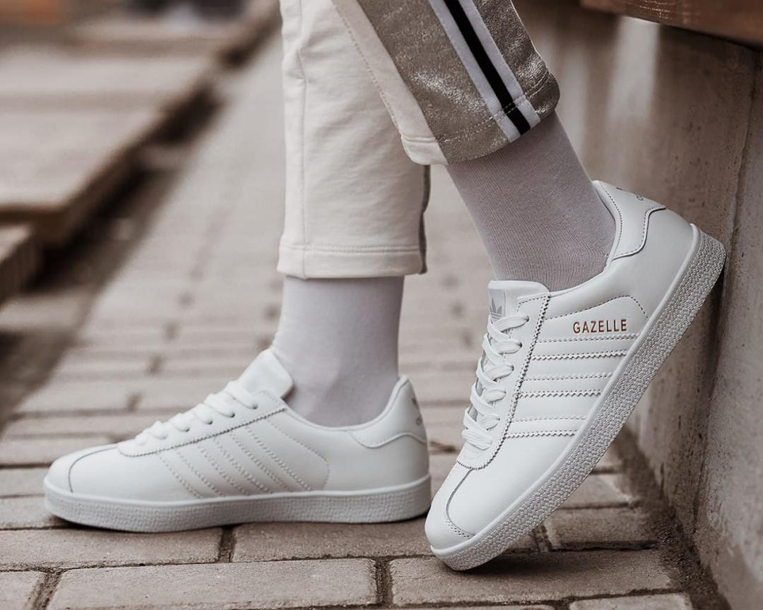 Adidas Gazelle White