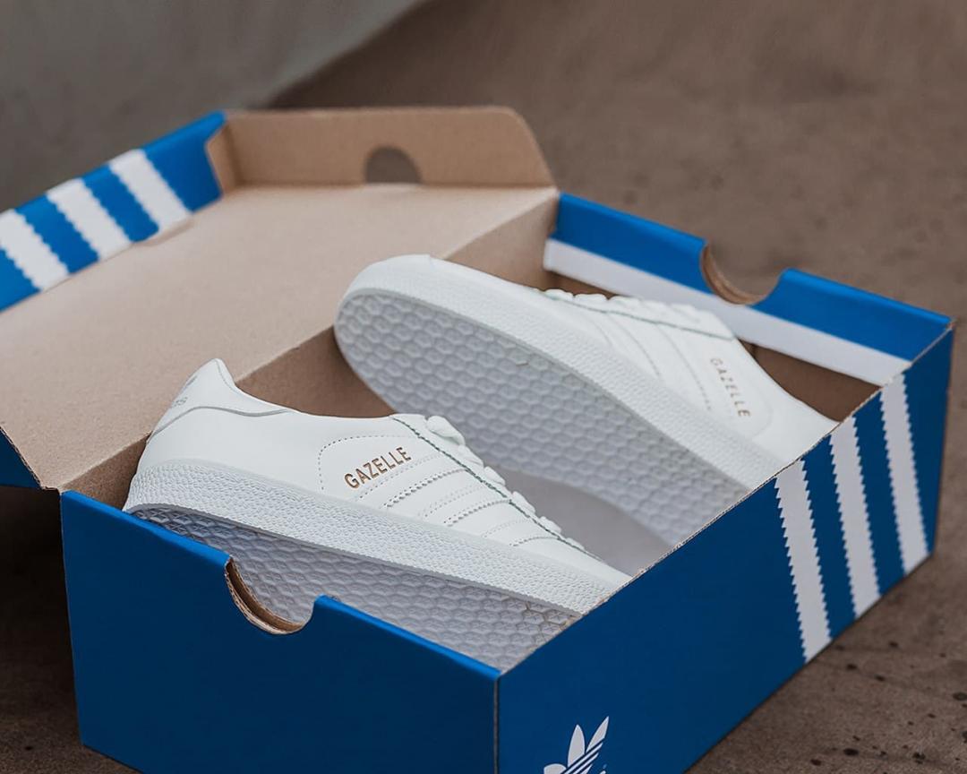 Adidas Gazelle White