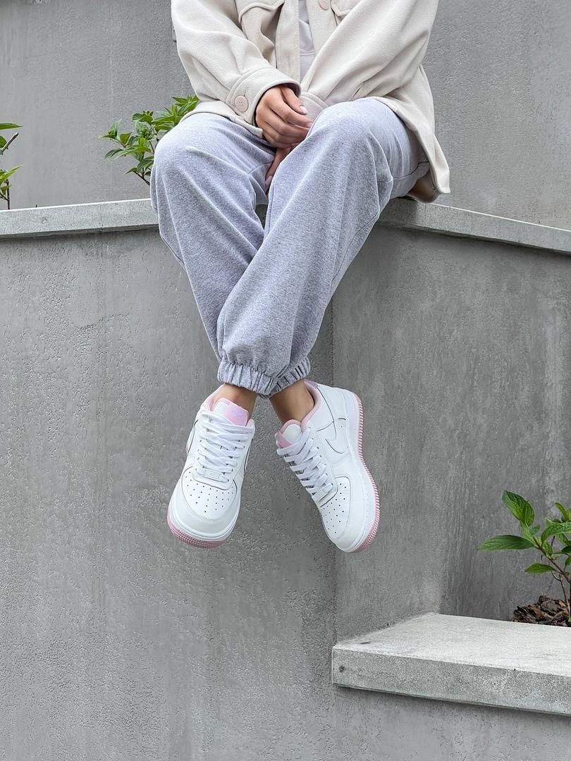 Nike Air Force 1 White Pink 6