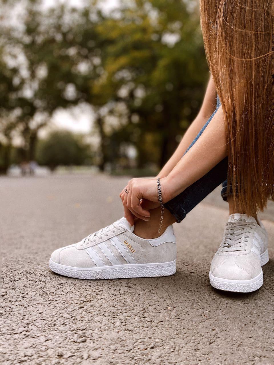 Adidas Gazelle Light Grey