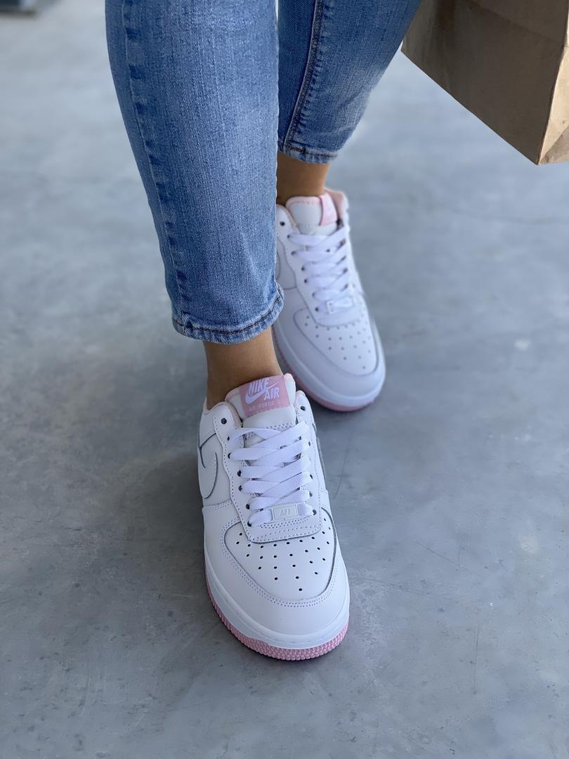 Nike Air Force 1 White Pink 5
