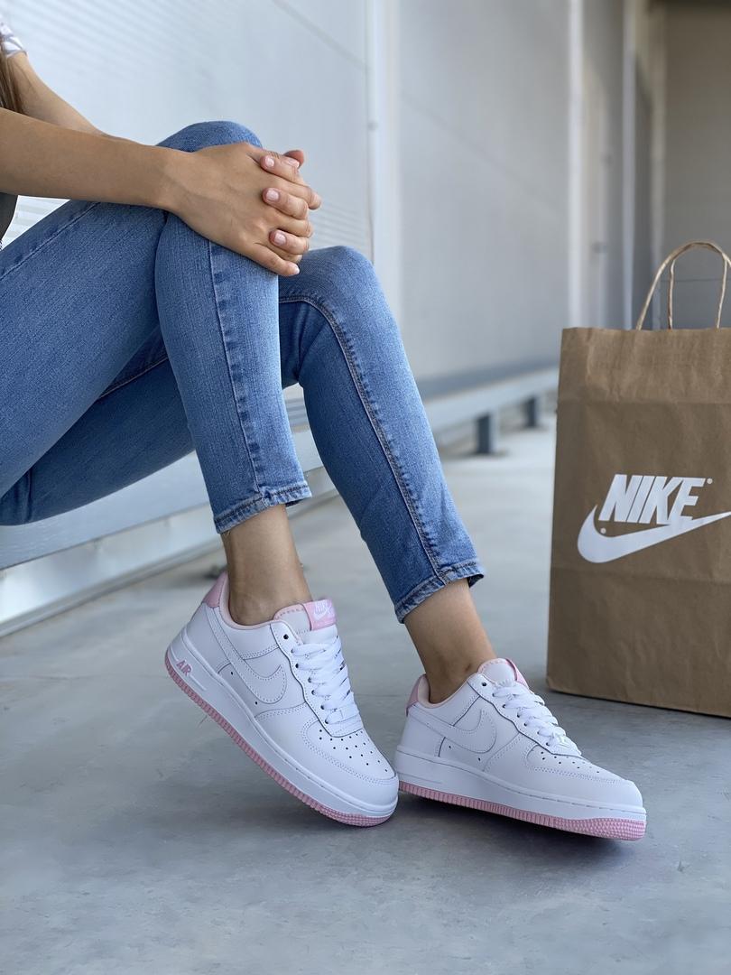 Nike Air Force 1 White Pink 5
