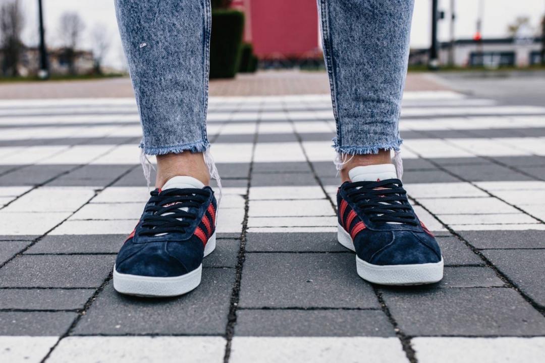 Adidas Gazelle Blue Red