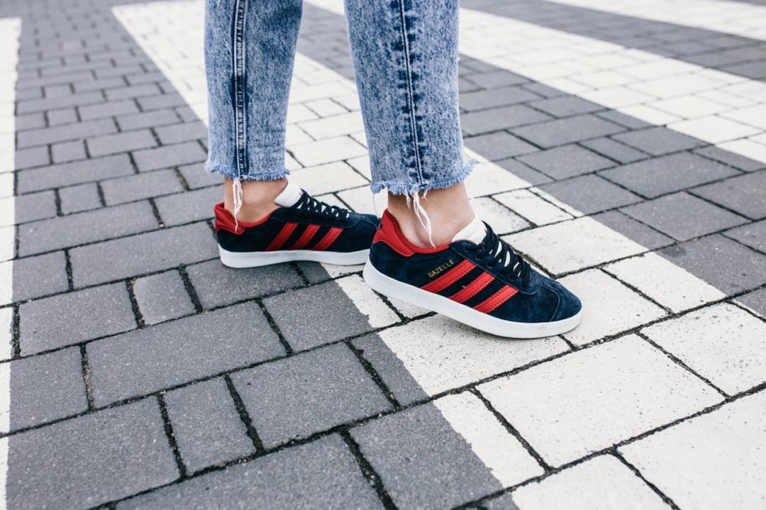 Adidas Gazelle Blue Red