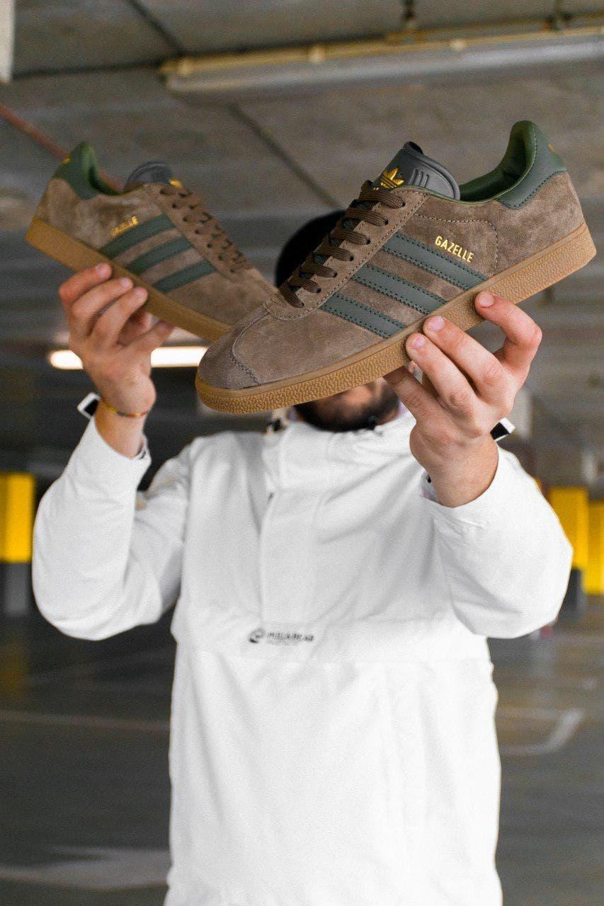 Adidas Gazelle Brown Green