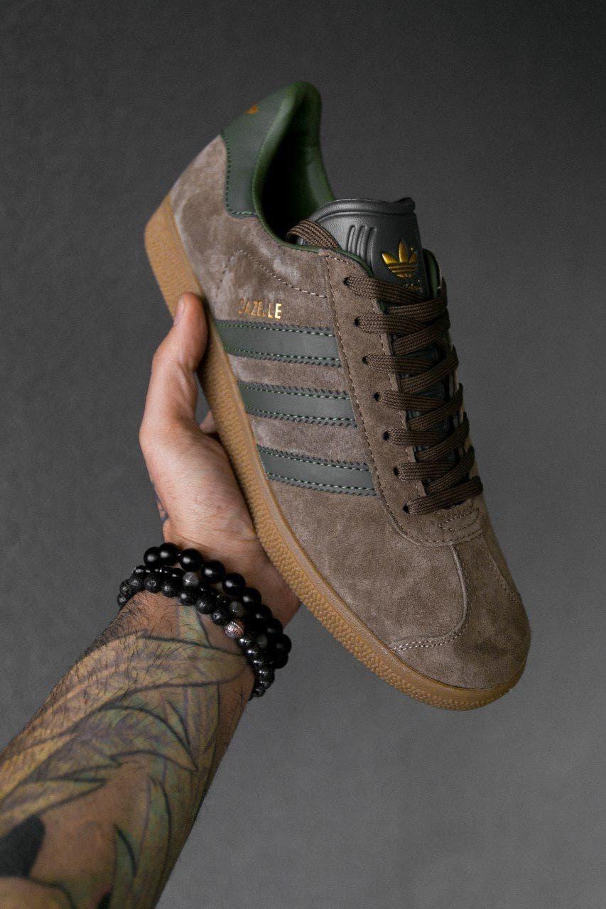 Adidas Gazelle Brown Green