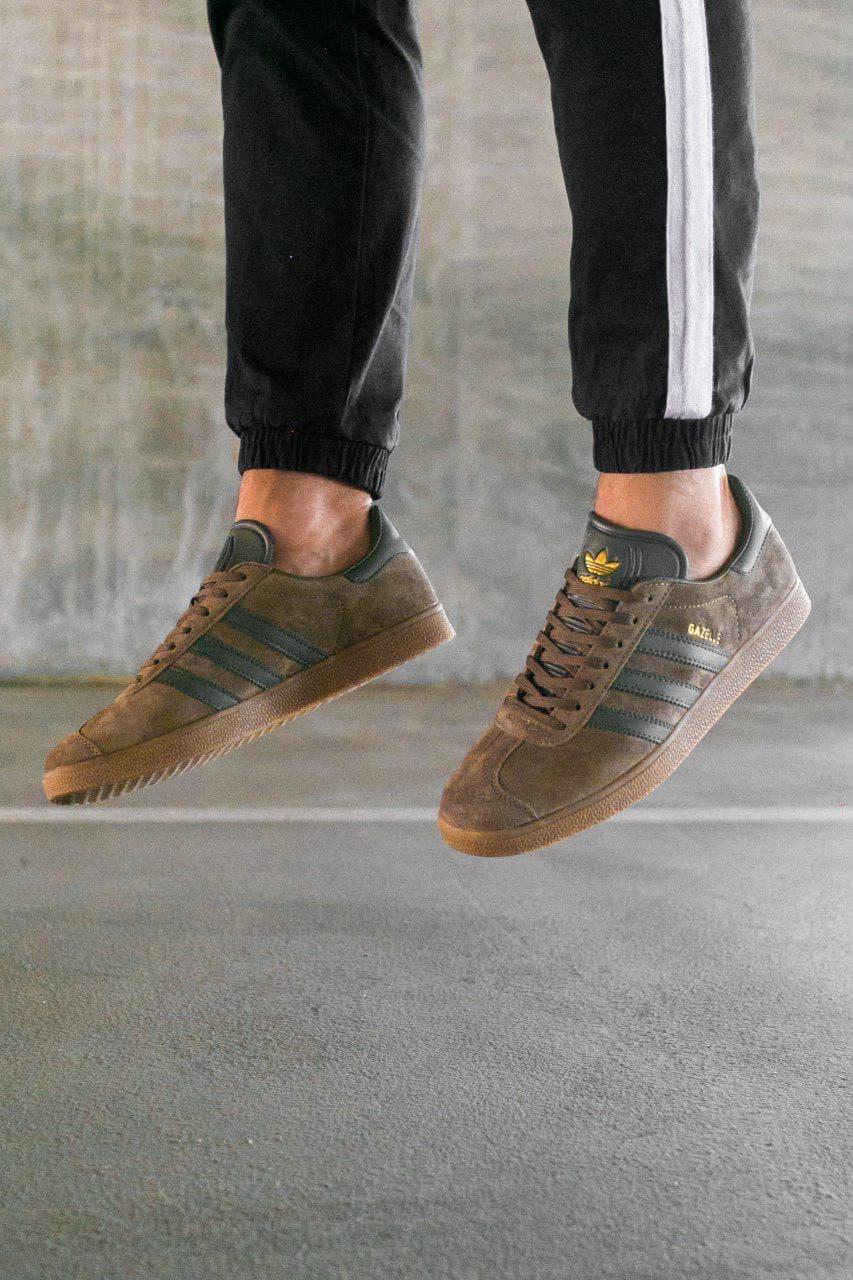 Adidas Gazelle Brown Green