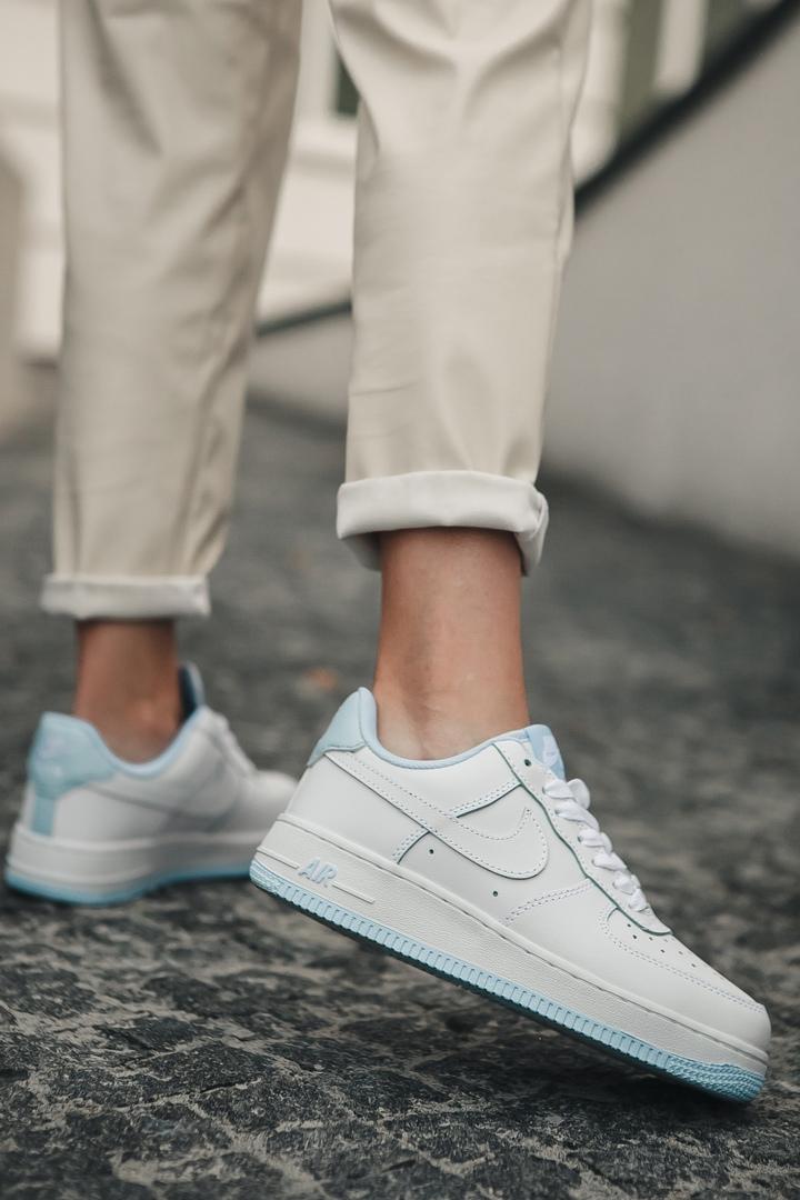 Nike Air Force 1 White Blue 5